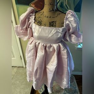 Selkie style pink dress